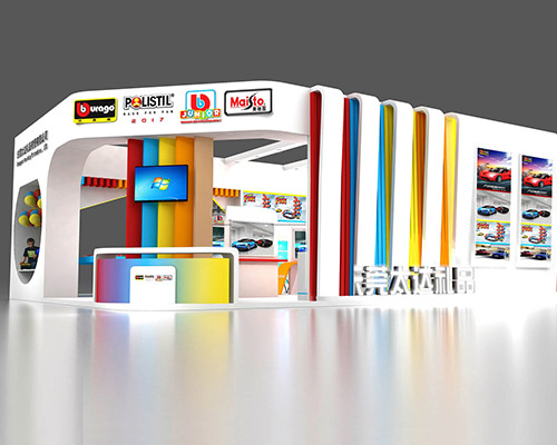 108平米展台设计搭建